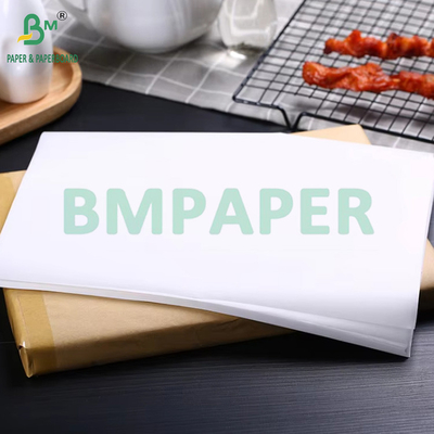 45gsm 50gsm Bleached White Greaseproof Paper For Baking PFAS Free Kit 5 Kit 7