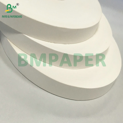 32mm 25gsm 34gsm White Kraft Paper For Individual Straw Packaging