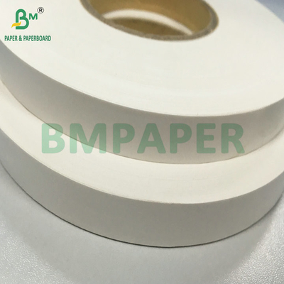 32mm 25gsm 34gsm White Kraft Paper For Individual Straw Packaging