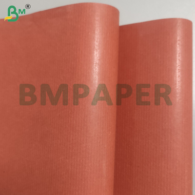 50gsm Brown Stripped Kraft Paper Rolls for Packaging Flowers