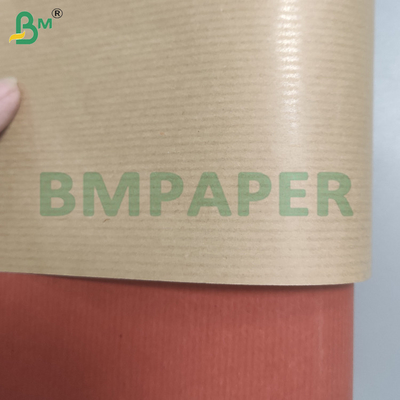 50gsm Brown Stripped Kraft Paper Rolls for Packaging Flowers