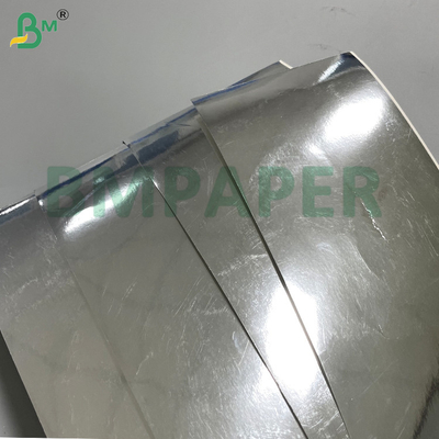 230gsm Silver Glossy Cardboard High Stiffness Fold & Scratch Resistance For Luxury Packaging Greeting Cards