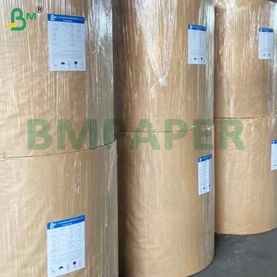 0.55mm High Stiffness Unique Texture Washable Kraft Paper Rolls