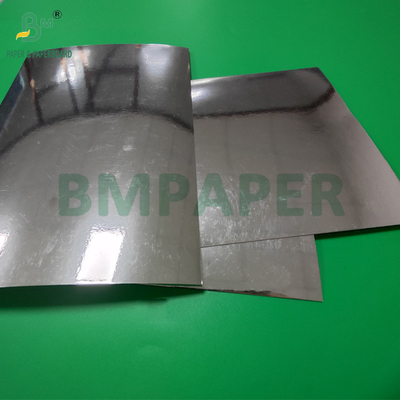 425gsm Shiny Silver Metallized Cardboard For Toothpaste Box 700 x 1000mm
