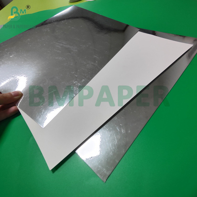 425gsm Shiny Silver Metallized Cardboard For Toothpaste Box 700 x 1000mm