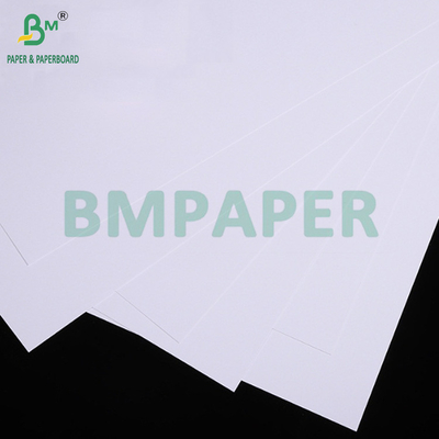 300gsm 350gsm White Uncoated Paperboard For Hangtag High Smoothness 70 x 100cm
