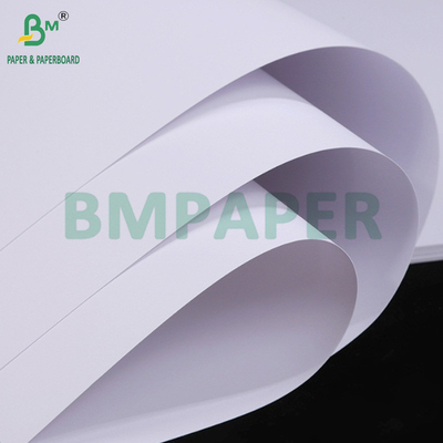 300gsm 350gsm White Uncoated Paperboard For Hangtag High Smoothness 70 x 100cm
