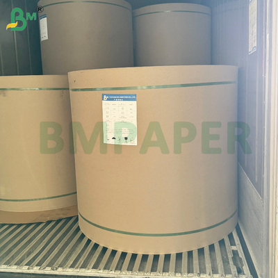 High Strength 50gsm Pure MG Ribbed Kraft Paper Roll 750mm