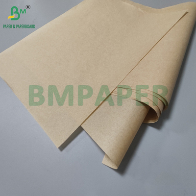 40gsm Unbleached Silicon Greaseproof Paper For Air Fryer 40 x 60cm Nonstick