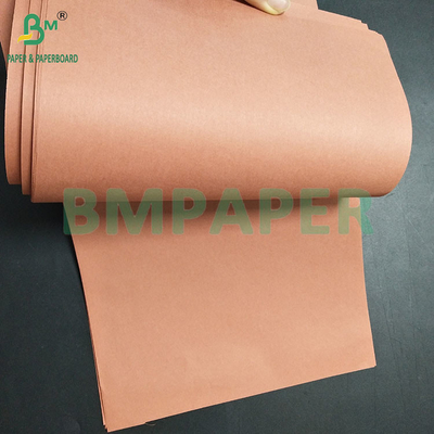 66gsm 70gsm Uncoated Pink Butcher Paper Roll For Barbecue 60cm*50m