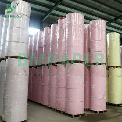 80gsm CB CFB CF Carbonless Copy Paper Roll 242mm×12000m Image Blue