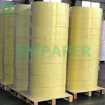 80gsm CB CFB CF Carbonless Copy Paper Roll 242mm×12000m Image Blue