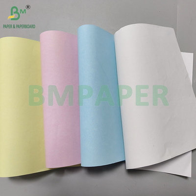 80gsm CB CFB CF Carbonless Copy Paper Roll 242mm×12000m Image Blue