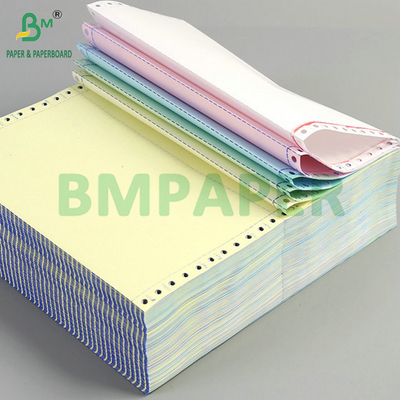 60gsm CB White CFB CF Blue Yellow Carbonless Paper Extended Sheets 70x100cm