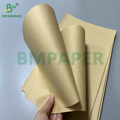 100gr 120gr Double Sided Printable Brown Kraft Paper For Envelope Bag 80cm 90cm Reel