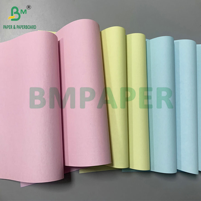 60gsm 75gsm CB White CFB CF Blue Yellow Pink Carbonless Paper 70x100cm Big Size