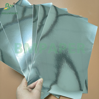 300gsm 425gsm PET Silver Coated Glossy Wrapping Paperboard For Toothpaste Box