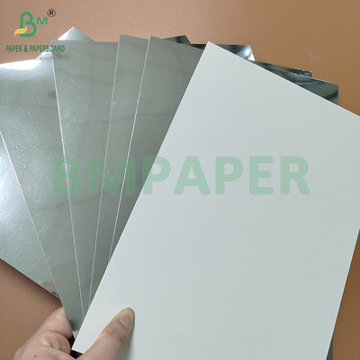 300gsm 425gsm PET Silver Coated Glossy Wrapping Paperboard For Toothpaste Box