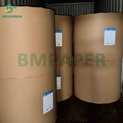 Virgin Wood Pulp 30GSM to 120GSM Unbleached MG Ribbed Kraft Wrapping Paper