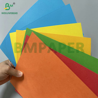180gram 220gram Blue Yellow Colored Bond Paper For Normal Printing  70 x 100cm