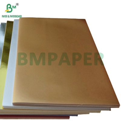 400gsm 425gsm Gold Metallic Cardstock For Making Packaging Box