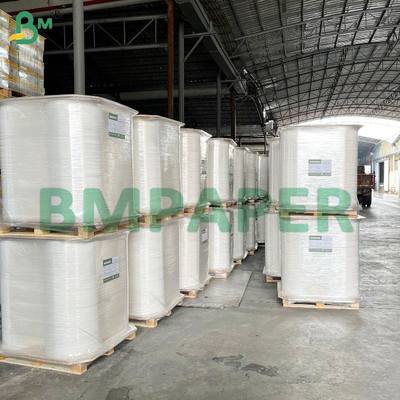 Food Grade Heat Seal Straw Wrapping Paper Rolls with Print Logos