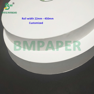 Wood Pulp Food Grade 28g Custom Printed Straw Wrapper 32mm 35mm