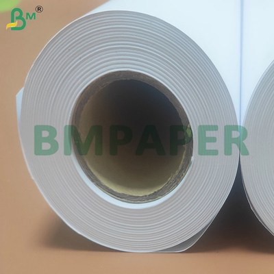 80gsm High Whiteness Uncoated CAD Plotter Paper Rolls for Printing