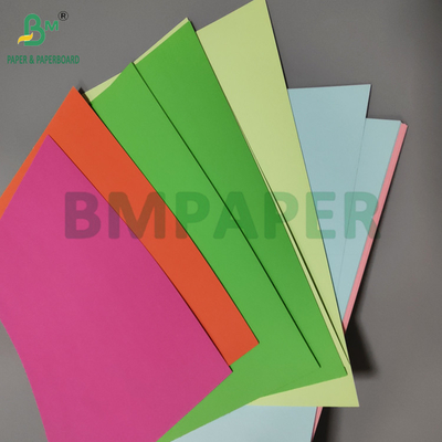 80gsm 110gsm Uncoated Color Bristol Paper Board For School Handcraft 61 x 86cm
