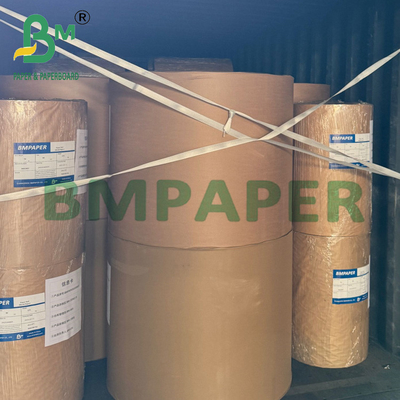 70g Smooth Surface Food Grade One Side Glossy Label Paper 86cm Width