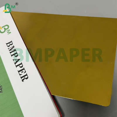200g 250g Metallic Cardboard Gold 1 Side With White Back 70 X 100cm