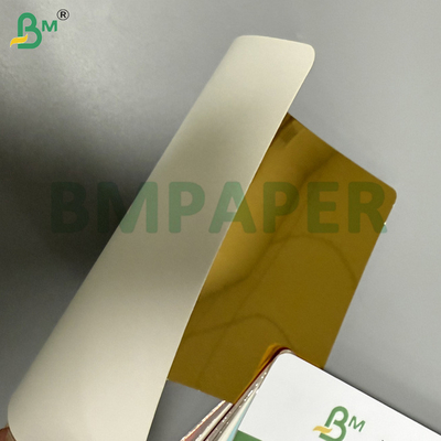 200g 250g Metallic Cardboard Gold 1 Side With White Back 70 X 100cm