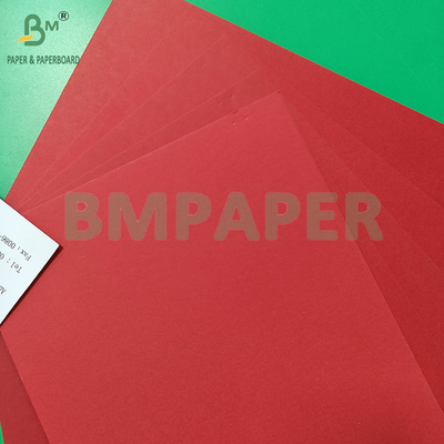 300gsm 450gsm High Stigffness Pure Red Cardboard For Premium Hangtag