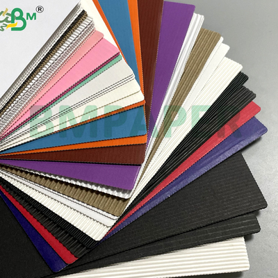 1mm Corrugated Structure Colour Anti-Deformation Corrugated Paper For Handicrafts & DIY Logistics & Shipping