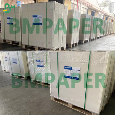 High Strength 60gsm Unbleached White Kraft Paper For SOS Food Carrier Bags