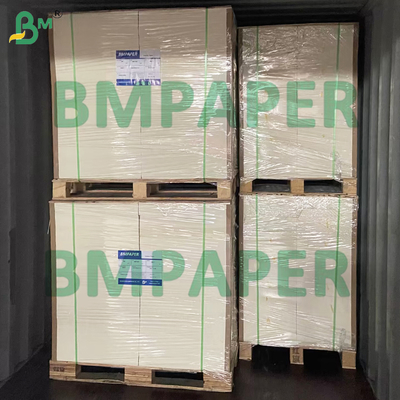 300g 350g Natural Smooth Uncoated SBS Paperboard Bright White Shade