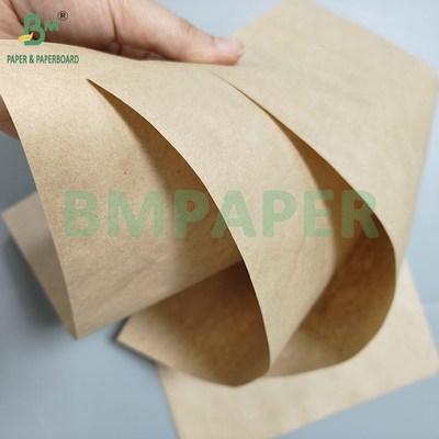 60gsm Brown Food Grade Greaseproof Paper kit7 kit10 Wrapping burgers 40*60cm