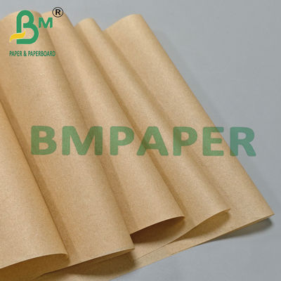 30/35/38gr Eco Friendly Brown Sandwich Wrapping Paper For Takeaway Boxes