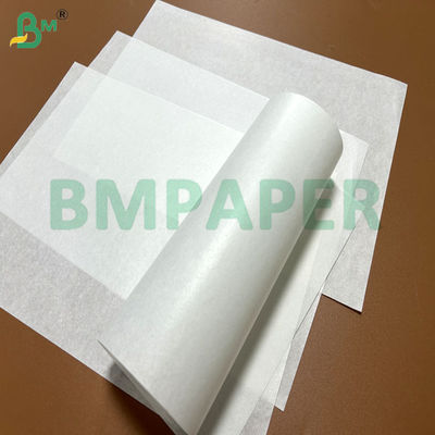 40gsm 45gsm White Virgin Waxed Kraft Wrapping Paper For Sandwich Packing 18x18