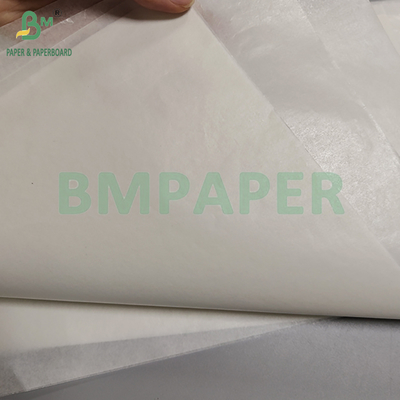 30gsm 35gsm White Uncoatd Wax Based Paper For Wrapping Fried Foods