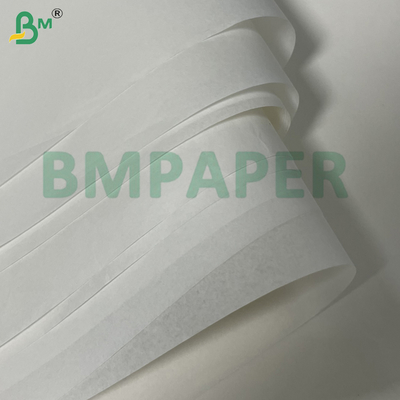 35gsm White FRecyclable Fatty Food Packaging Hamburger Packaging Greaseproof Paper Kit 7