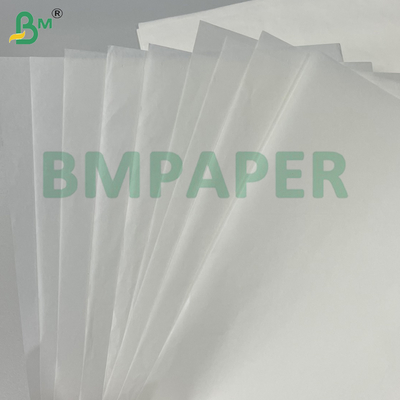 35gsm White FRecyclable Fatty Food Packaging Hamburger Packaging Greaseproof Paper Kit 7