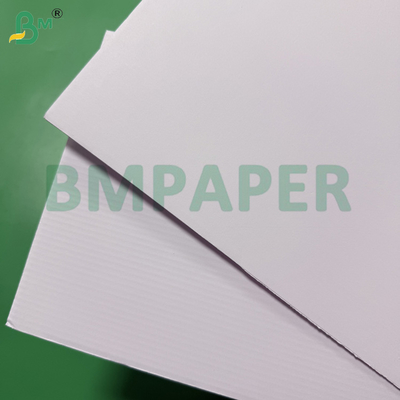 Both Sides Matte White Uncoated E Flute Corrugated Board 140g+100g+140g