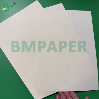 80gsm Bulky Book Paper For Offseet Printing Colour Cream Ivory 61x86cm