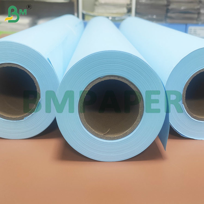 Double Side Blue 80gsm Blueprint Paper Rolls for Engineering Draw
