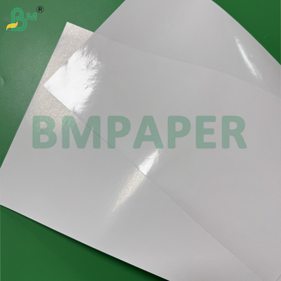 100g+20g PE Gloss Coating Paper C1S Paper Laminated 1 Side Sheets 70x100cm