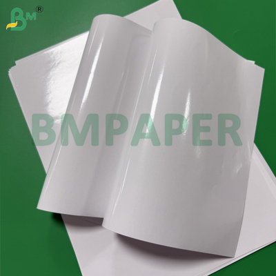 100g+20g PE Gloss Coating Paper C1S Paper Laminated 1 Side Sheets 70x100cm