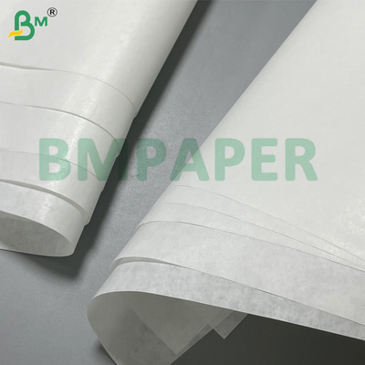 45g 40cm White Smooth Machine Glazed Kraft Paper In Roll