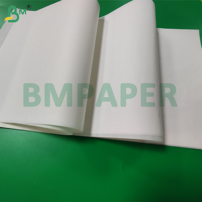 35g 40g White Greaseproof Paper For Fast Food Wrapping Kit 7 Oil proof 1050mm