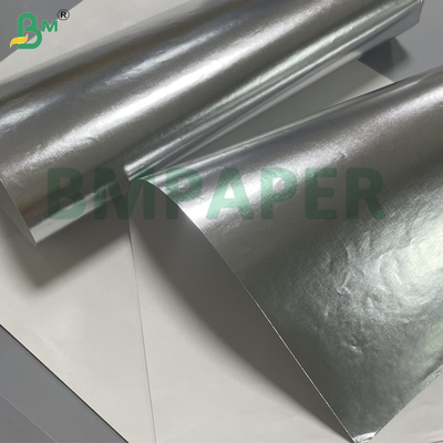 56gsm Food Garde Silver High-Temperature Resistant Aluminum - Coated Paper For Hamburger Packaging
